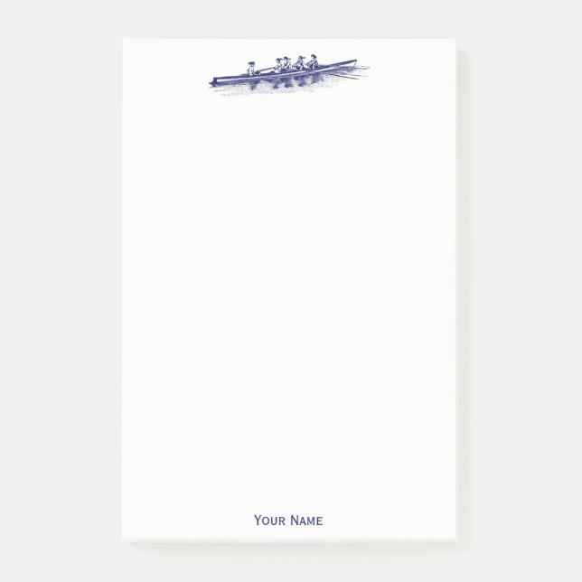 Post-it® Équipe des femmes de raideurs d'aviron Sports naut (Devant)