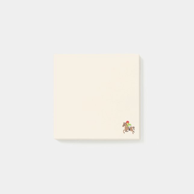 Post-it® Équitation Emoji (Devant)
