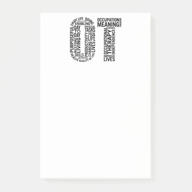 Post-it® Ergothérapie OT (Devant)