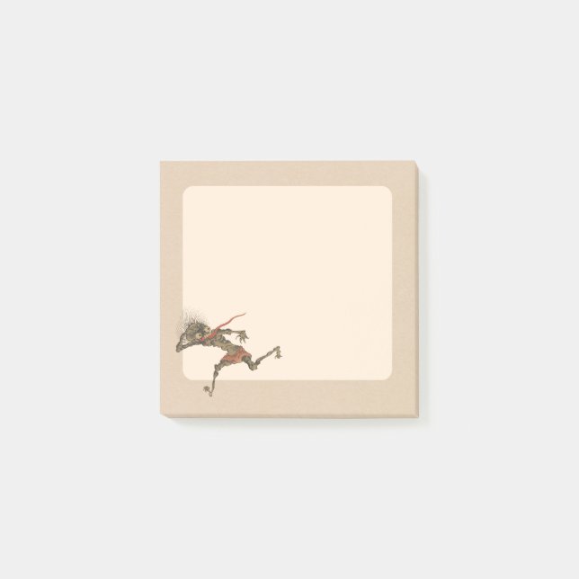 Post-it® Esprit Yokai Vintage Amusant (Devant)