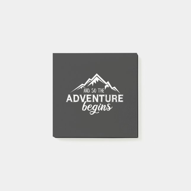 Post-it® et ainsi les aventures commencent (Devant)