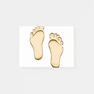 Post-it® Étapes de pied