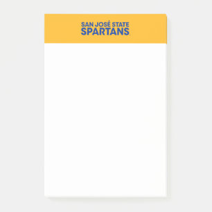 Post-it® État Spartans Wordmark de San Jose