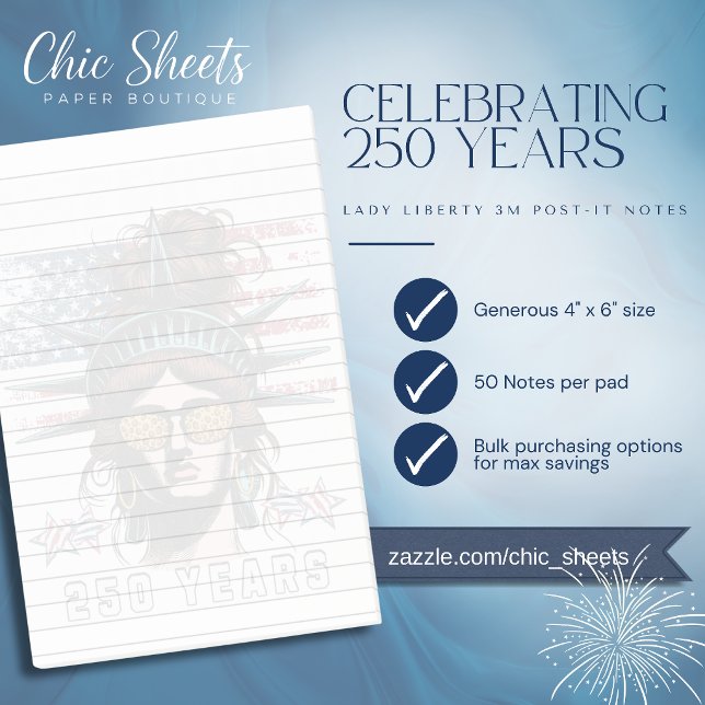Post-it® États-Unis célébrant 250 ans de notes patriotiques (Créateur téléchargé)