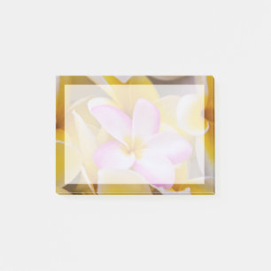 Post-it® États-Unis, Hawaï, Oahu, fleurs de la plumeria e