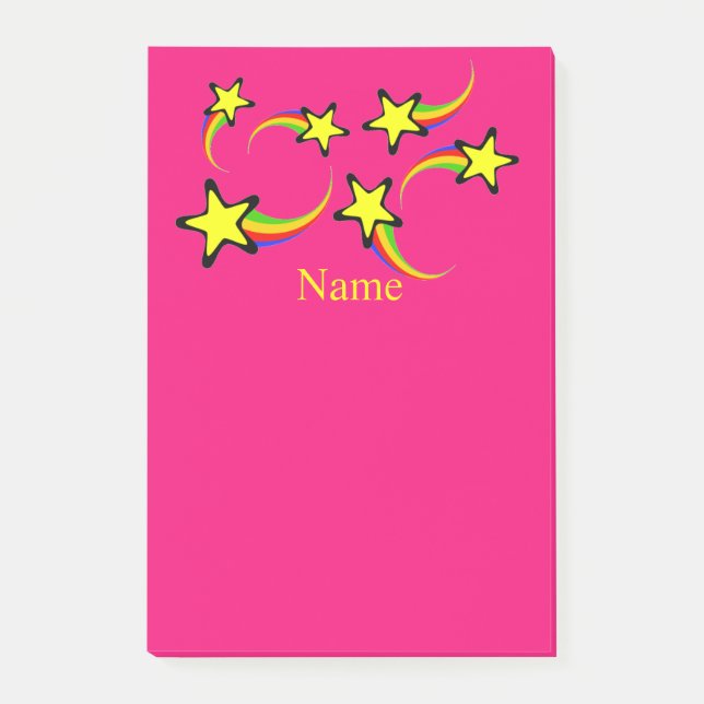 Post-it® Etoiles de tir arc-en-ciel Thunder_Cove  (Devant)