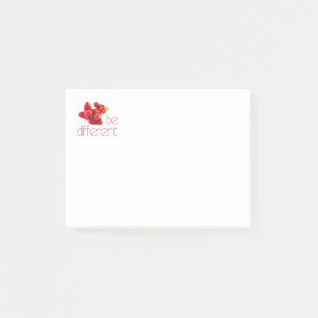 Post-it® Être différent (Devant)