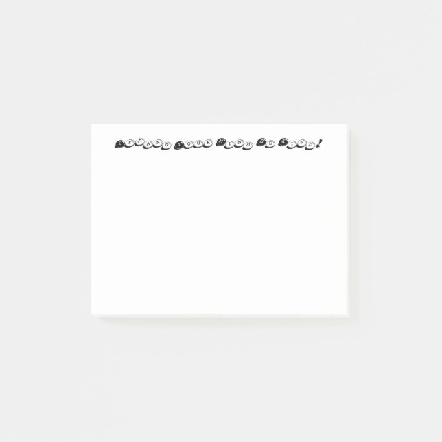 Post-it® Être gentil Publier des notes (Devant)