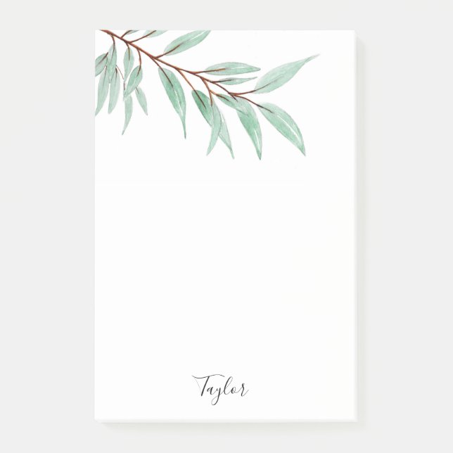 Post-it® Eucalyptus Feuilles (Devant)