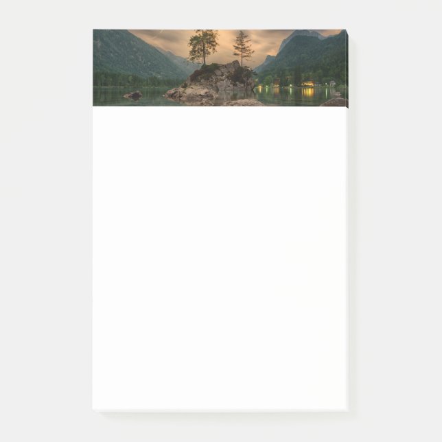 Post-it® Evening Mountain Lake Photographie (Devant)