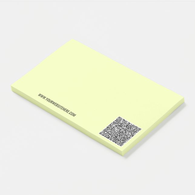 Post-it® Exemple de notes autocollantes personnalisées avec (Incliné)