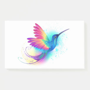 Post-it® Exotic Rainbow Hummingbird