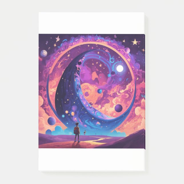 Post-it® "Exploration des forces gravitationnelles : une pe (Devant)