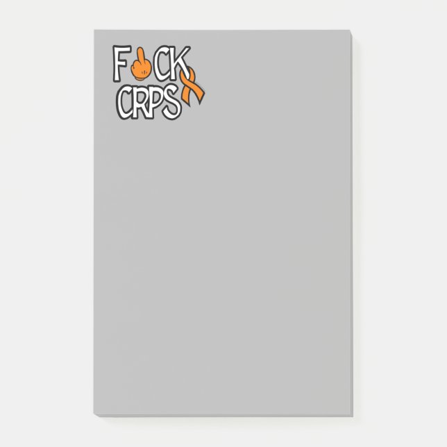 POST-IT® F#CK CRPS (Devant)