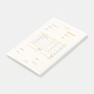 Post-it® facture facture