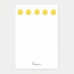 Post-it® Faisceau de citron posez-le des notes autocollante