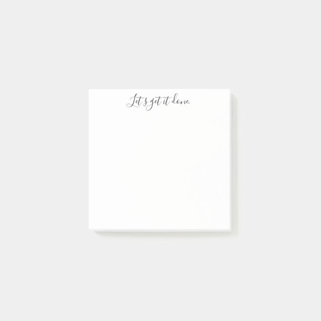 Post-it® Faisons-le de l'inspiration (Devant)