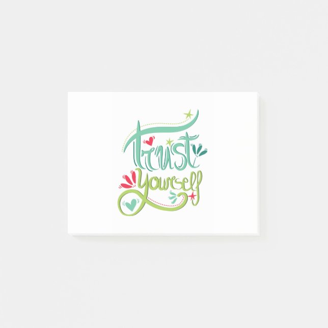 Post-it® Faites confiance à vous (Devant)