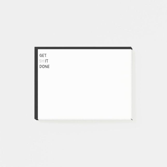 Post-it® Faites-le faire Citation motivationnelle inspirant (Devant)