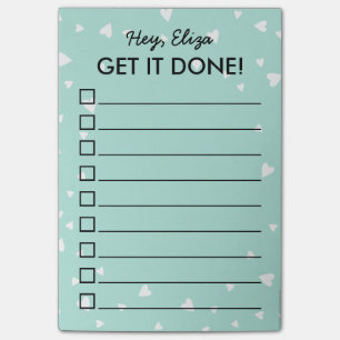 Post-it® Faites-Le Réaliser Petits Coeurs À Faire Liste N