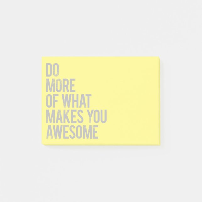 Post-it® Faites plus de ce qui vous rend impressionnants ! (Devant)