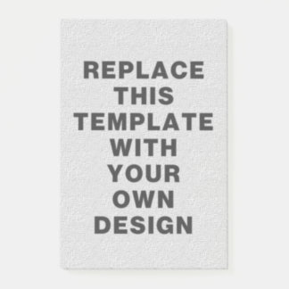 Post-it® Faites votre propre Portrait Orienté 4 x 6 pouces