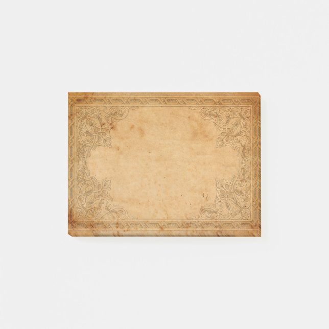 Post-it® Falln a vieilli le papier encadré (Devant)