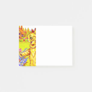 Post-it® Famille de chats dans le jardin