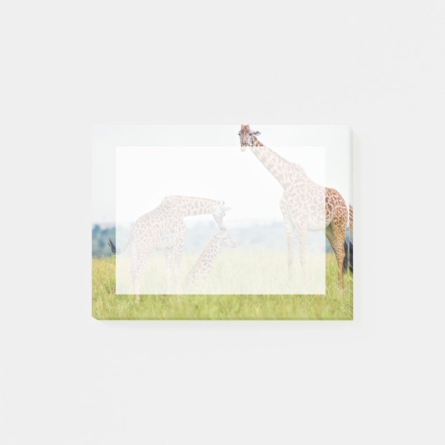 Post-it® Famille de girafe des images | de Getty (Devant)