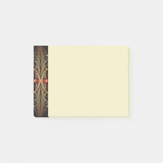 Post-it® Fantasy Construction Shiny Abstract Fractal Art (Devant)