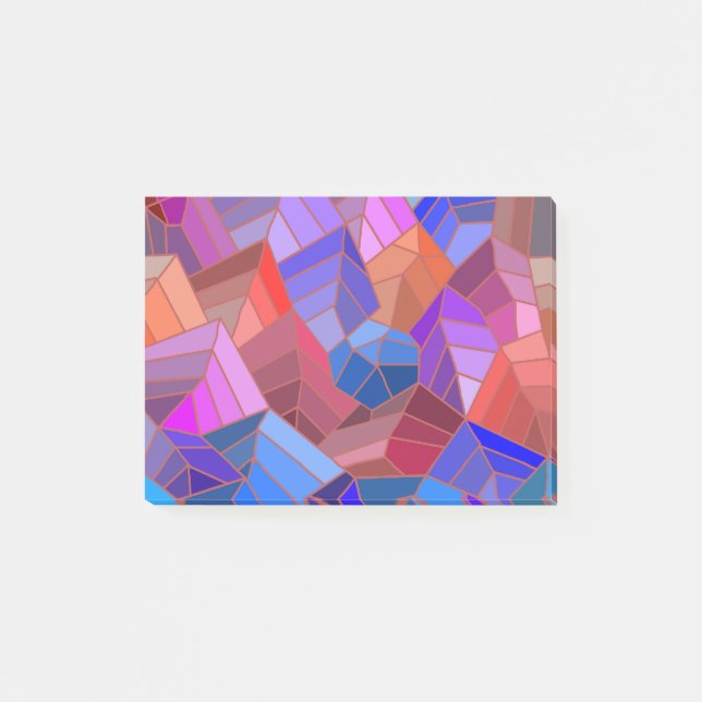 Post-it® Fantasy Mountains View from the Sky (Devant)