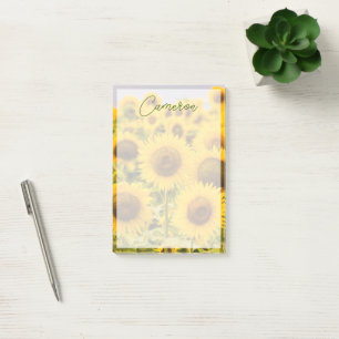 Post-it® Farms   A Sunflower
