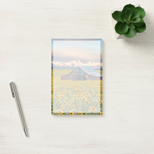 Post-it® Farms | Sunflower Field (Bureau)
