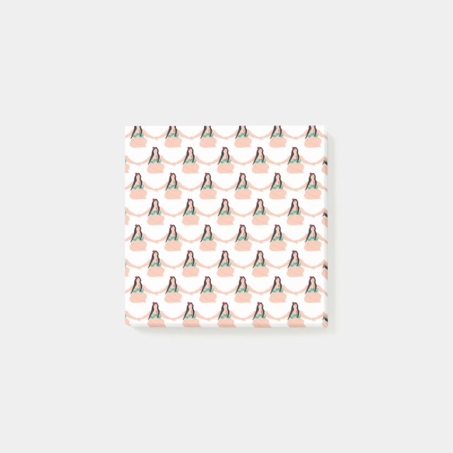 Post-it® Femme de yoga (Devant)