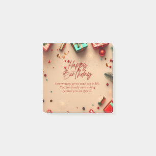 Post-it® Femme exceptionnelle Anniversaire