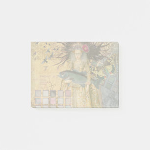 Post-it® Femme Poissons Vintage Gothique Classique
