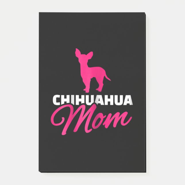 Post-it® Femmes Chihuahua Maman (Devant)