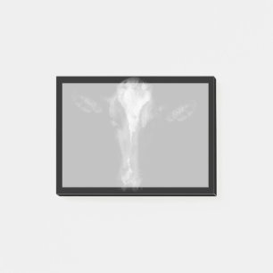 Post-it® Fermes   Tête de vache B&W