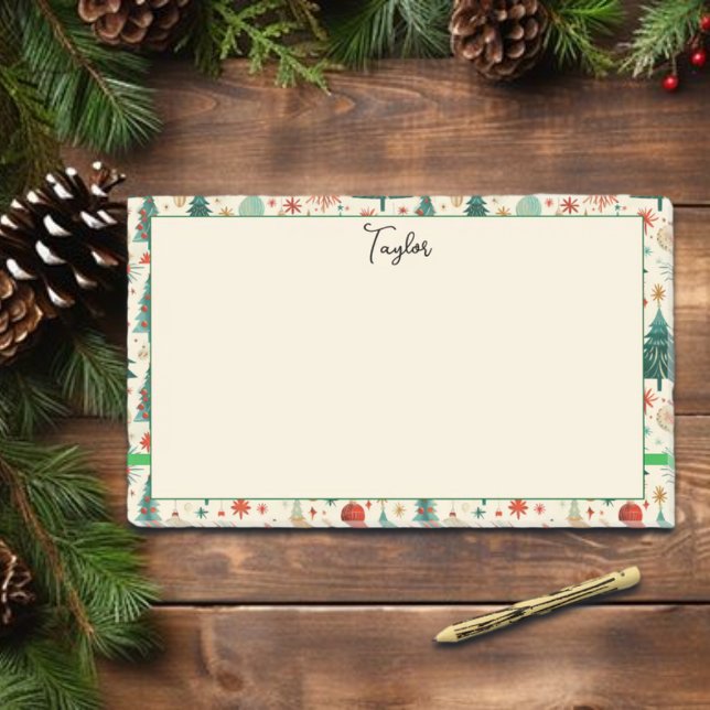 Post-it® Festif Vacances d'hiver Motif (Créateur téléchargé)