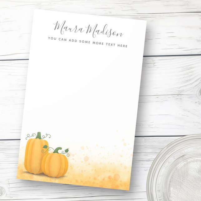 Post-it® Fête automne citrouilles Thanksgiving (Autumn harvest fall pumpkins Thanksgiving Post-it Notes)