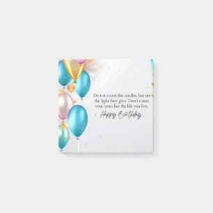 Post-it® Fête d'anniversaire See the Light