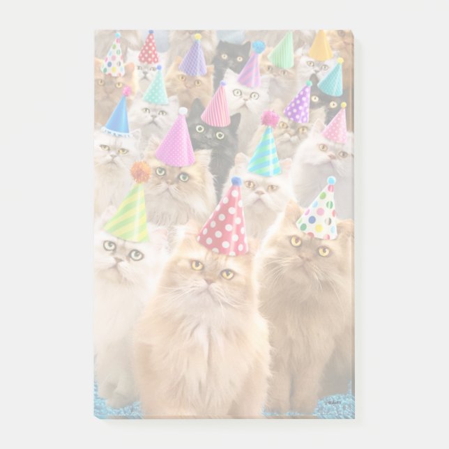 Post-it® Fête de chats (Devant)