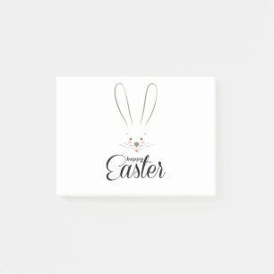 Post-it® FÊTE DE VACANCES HEUREUSE de PÂQUES de LAPIN