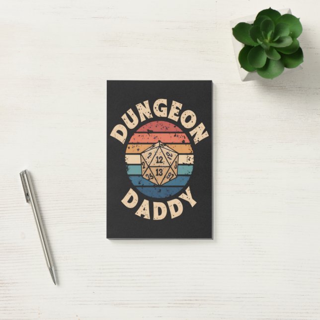 Post-it® Fête des Pères Dungeon Daddy (Bureau)
