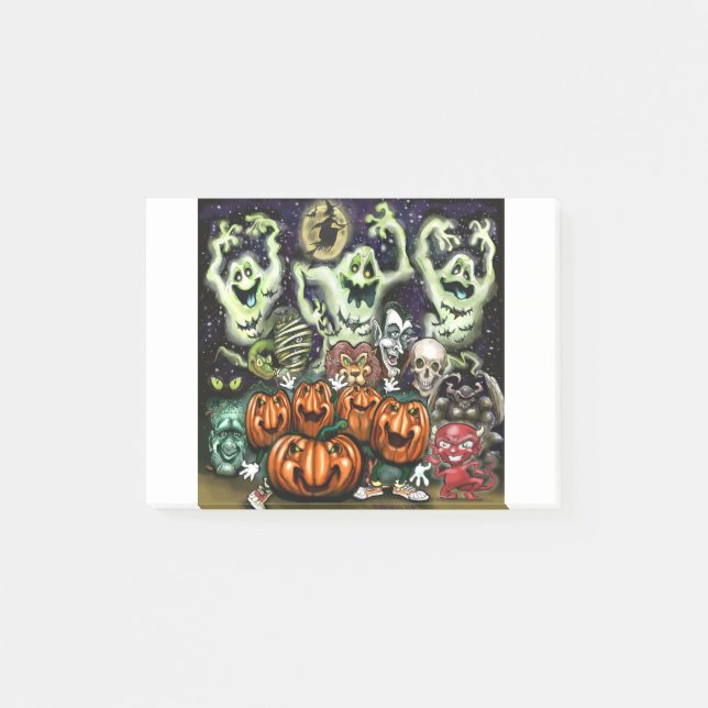 Post-it® Fête d'Halloween (Devant)