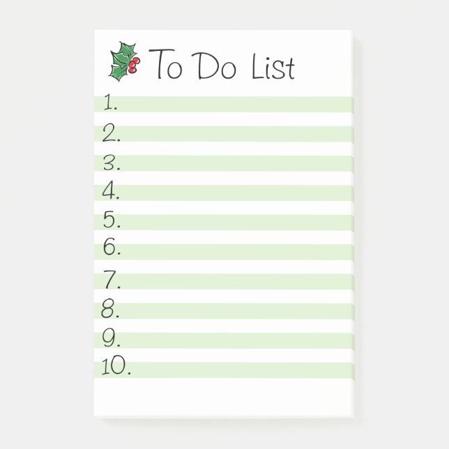 Post-it® Fête Noël sainte sonnerie de jingle (Devant)