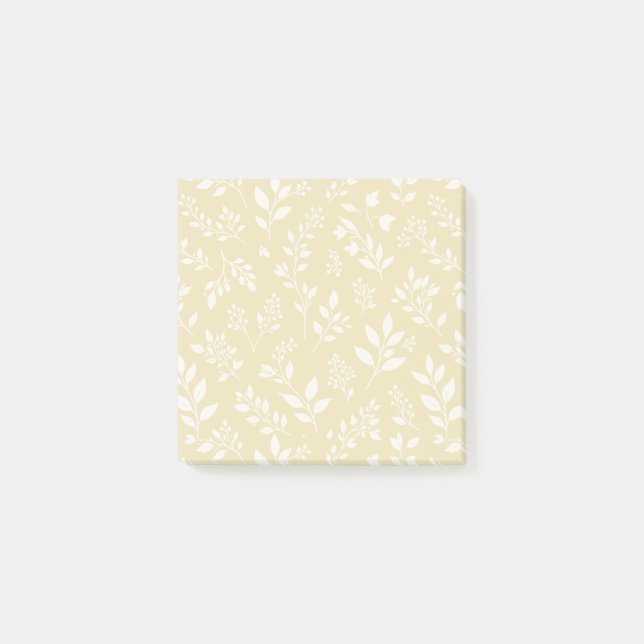 Post-it® Feuillage d'automne neutre - Blé doré (Devant)