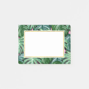 Post-it® Feuillage Feuille tropical vert & vert