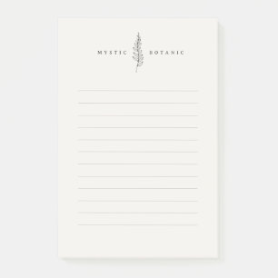 Post-it® Feuilles botaniques naturelles modernes I Notes po