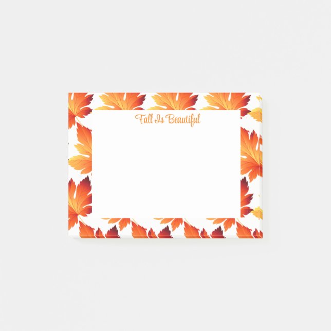 Post-it® Feuilles d'automne (Devant)